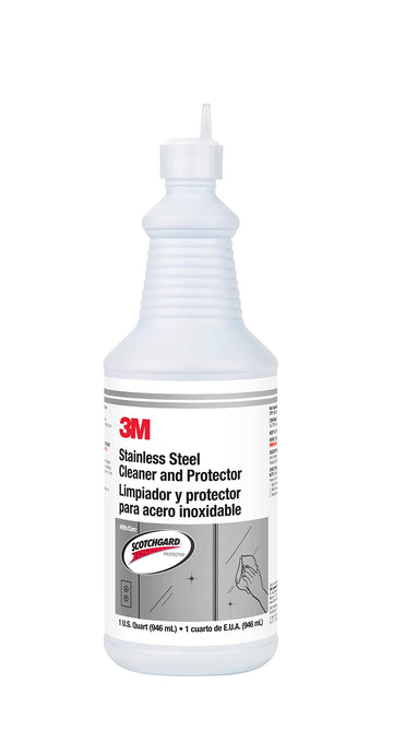 3M Stainless Steel Cleaner and Protector with Scotchgard, Ready-to-Use with Flip-Top Cap
